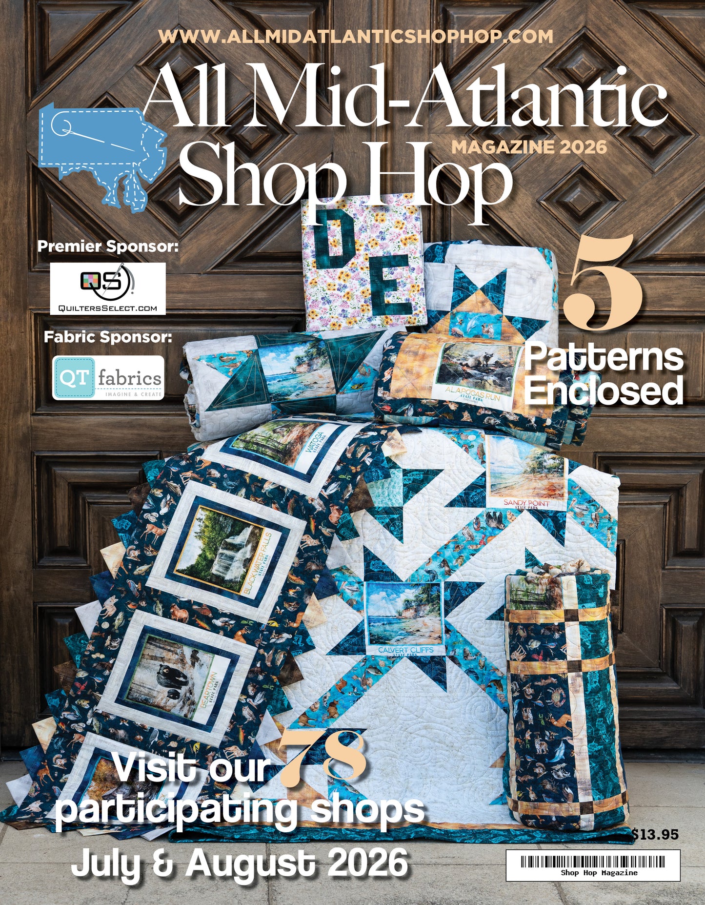 2026 All Mid-Atlantic Quilt Shop Hop Magazine - NOW AVAILABLE for Pre-ORDER