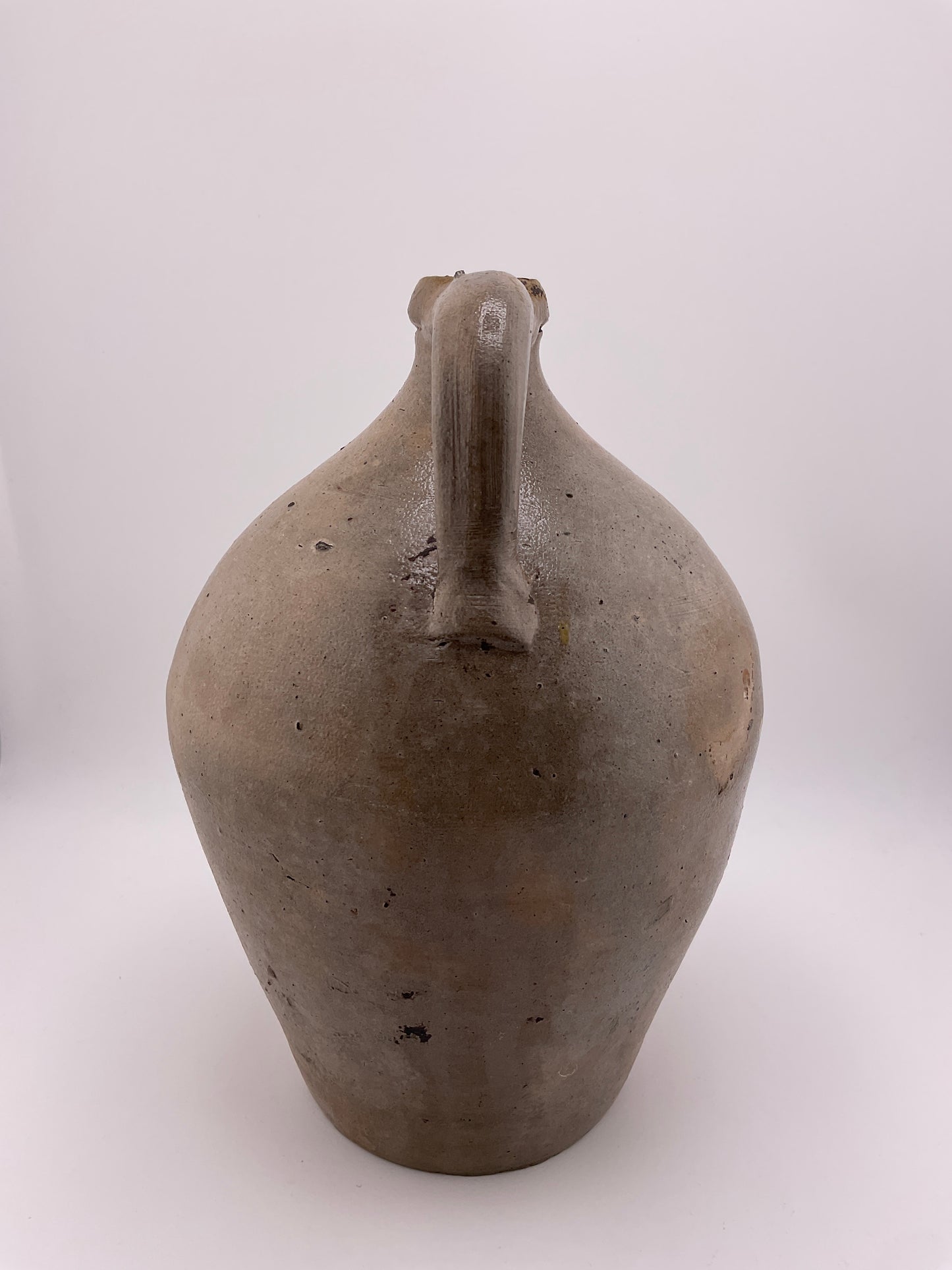1/2 gallon ovoid salt glazed stoneware jug
