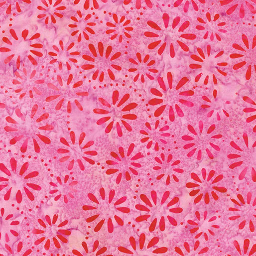 Daisy Mauve/Berry Batik