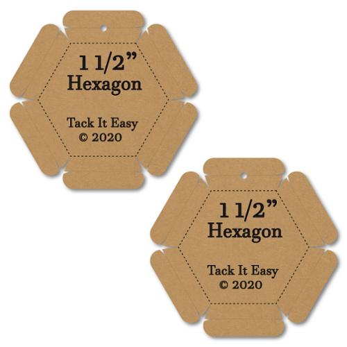 Tack it Easy Gadget 1 1/2" Hex TACKITEASY HEX150 Paper Pi#1