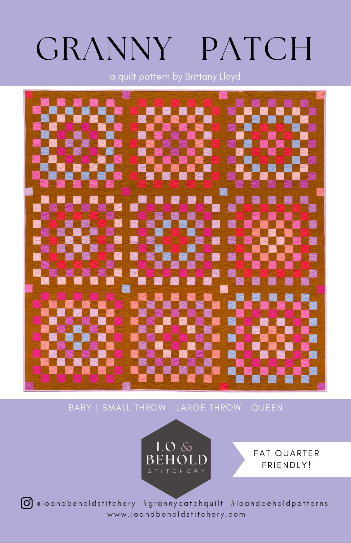 Granny Patch Quilt Pattern