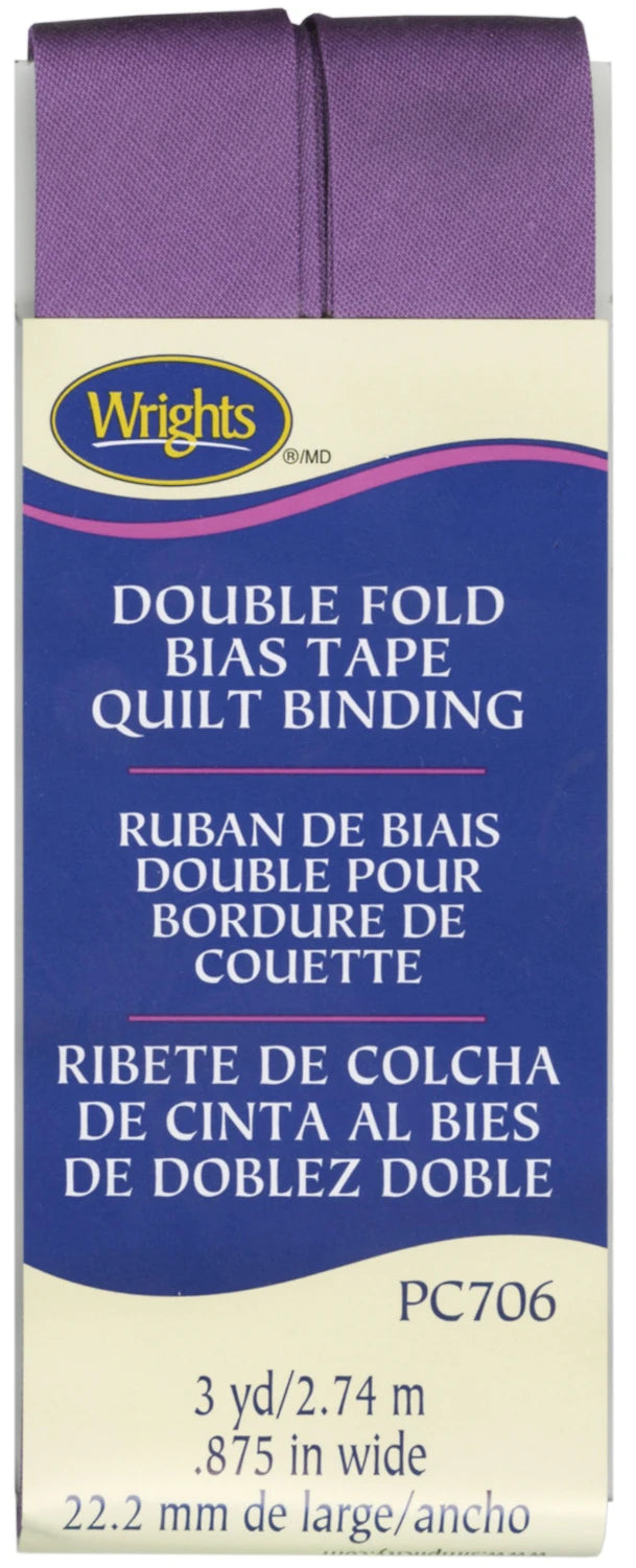 Double Fold Bias Tape Quilt Binding