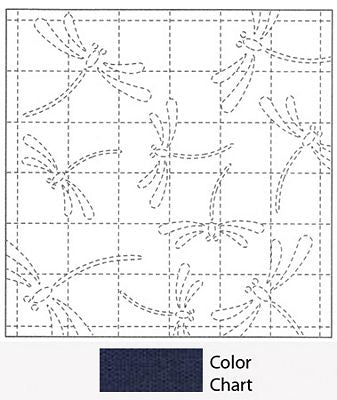 Sashiko Sampler Navy #240