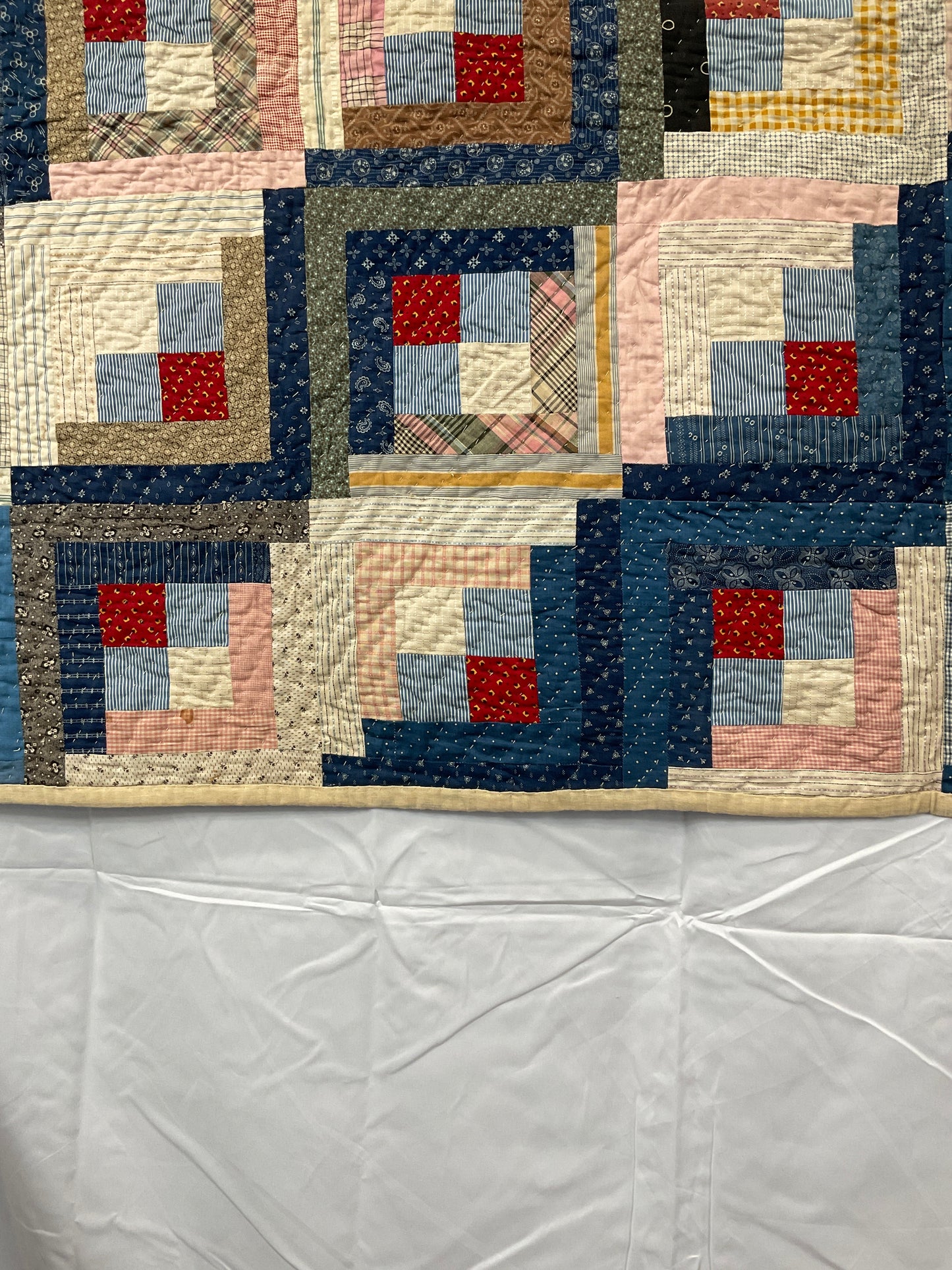 Antique Log Cabin Quilt