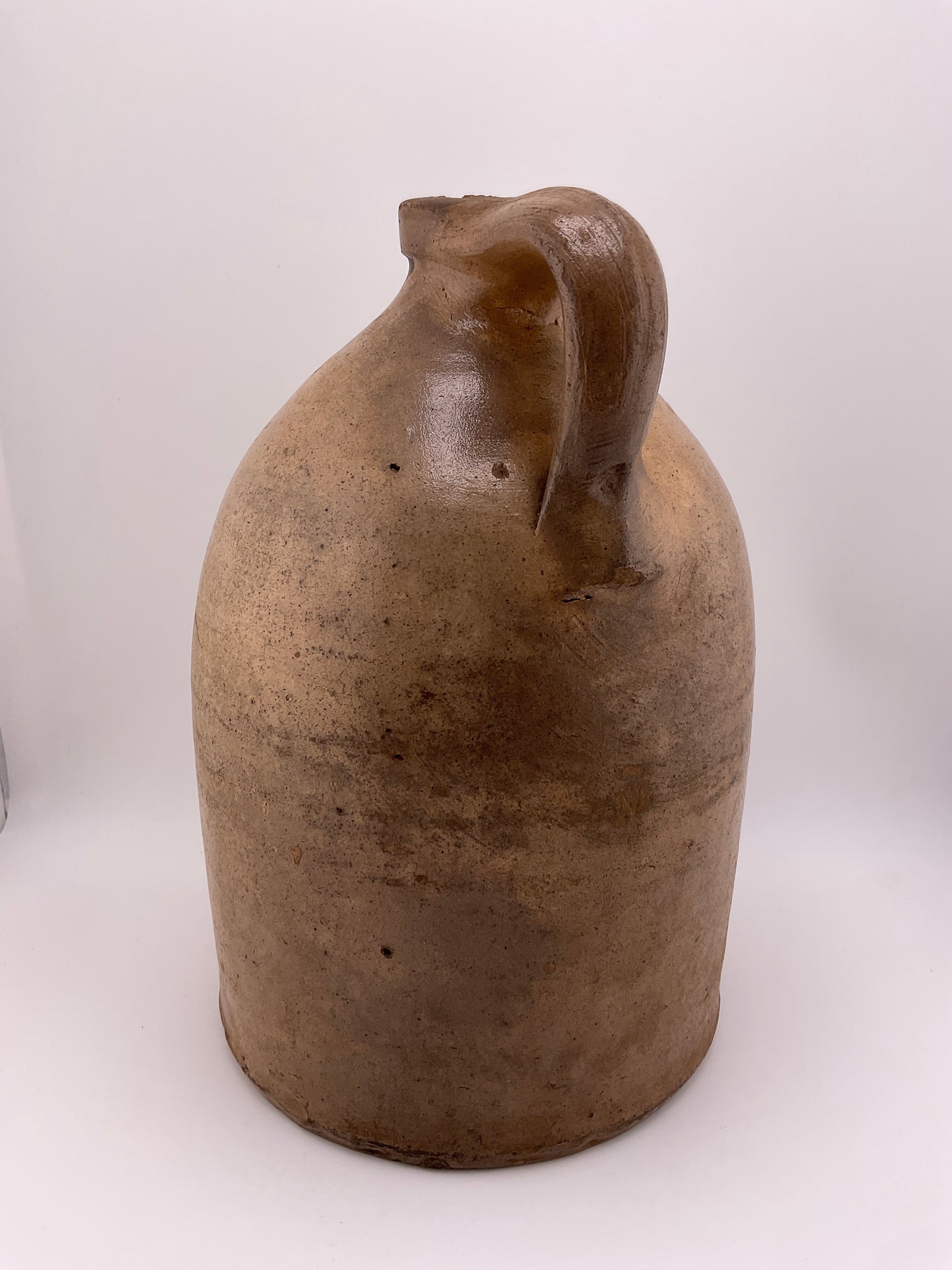 Cobalt salt glazed crock 1 gallon jug