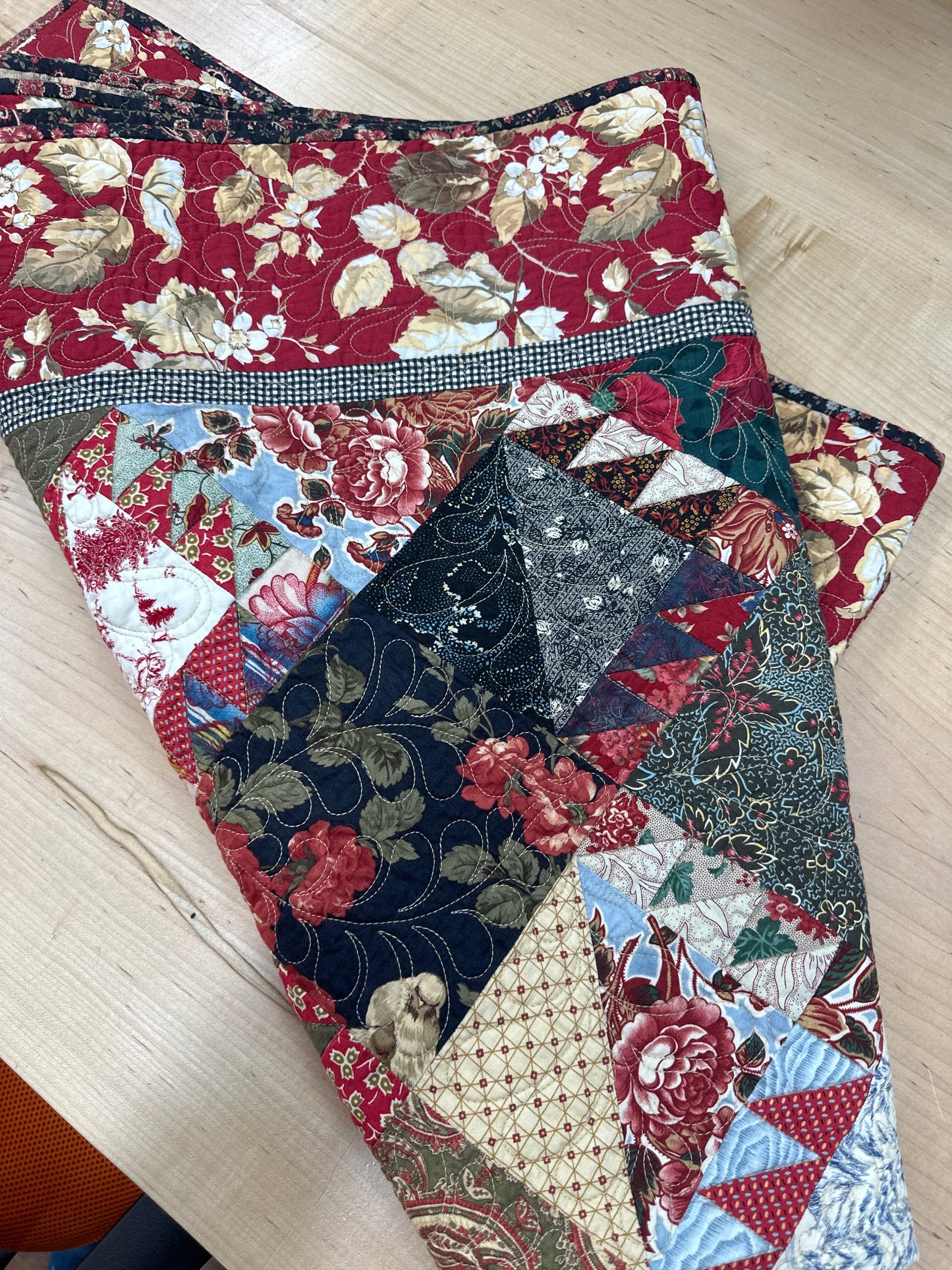 New quilt by local quilter