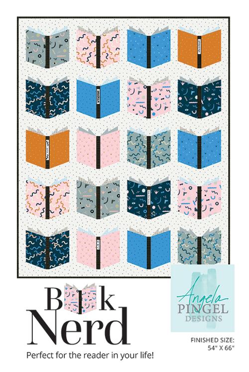 Book Nerd Quilt Pattern