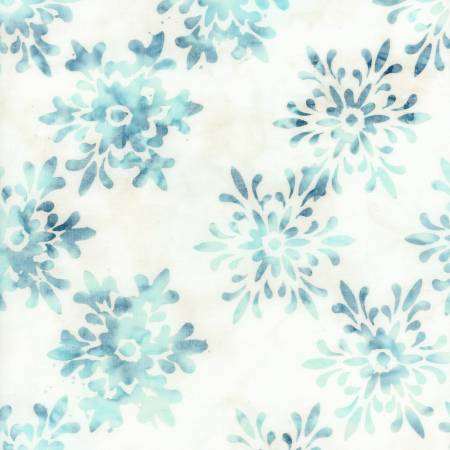 BATIK-Victorian Garden (Adriatic Mist)