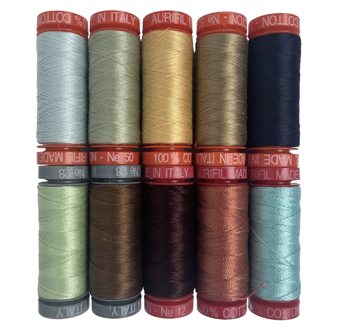 Aurifil Thread Collection: On Your Mark by Seth Apter
