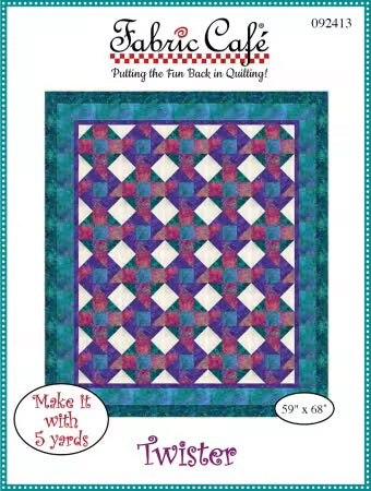 Twister: 5-yard Quilt Pattern