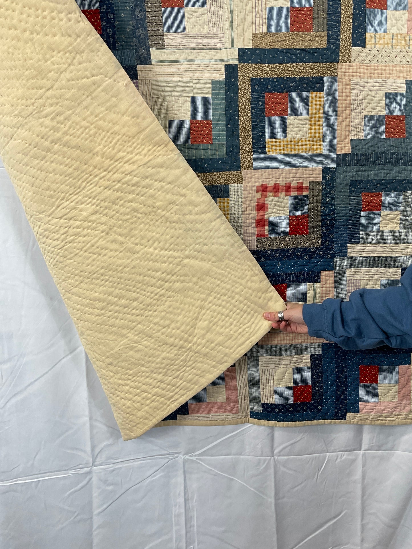 Antique Log Cabin Quilt