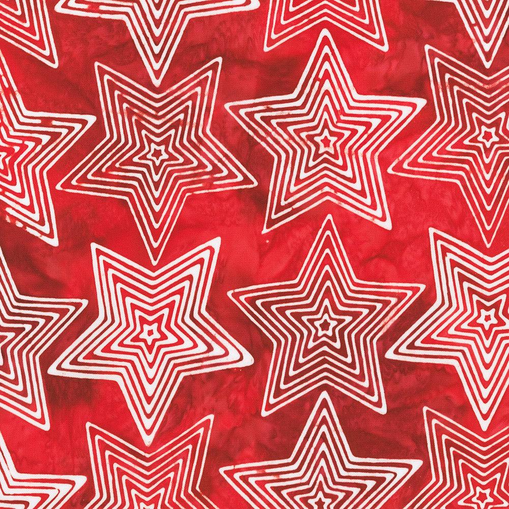 BATIK-Liberty 2 Red Stars