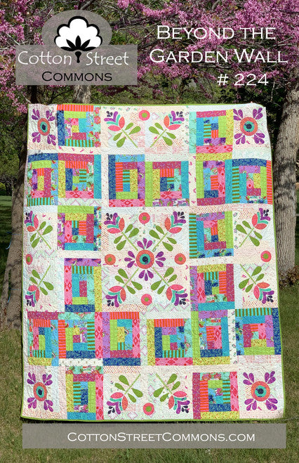 Beyond the Garden Quilt Pattern by Cotton Street Commons