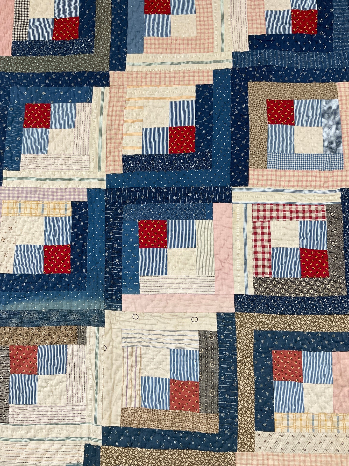 Antique Log Cabin Quilt