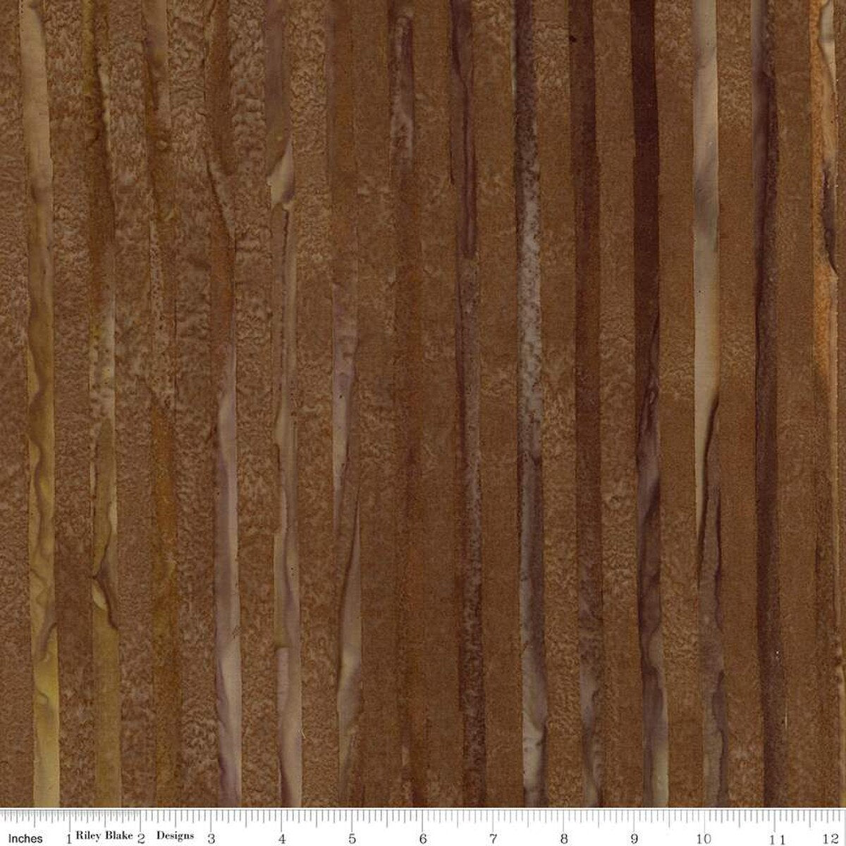 Expressions Batiks Elementals Get in Line Mocha Chestnut