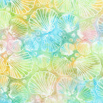 Toes in the Sand (Powdered Pastels) Batik