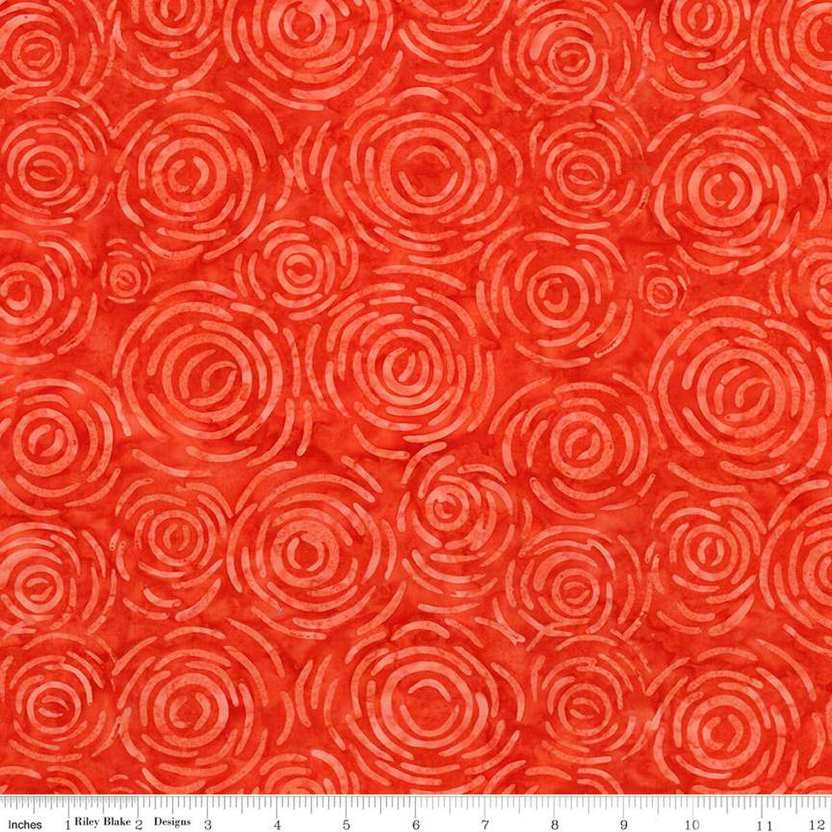 Expressions Batiks Carnival Glass Papaya