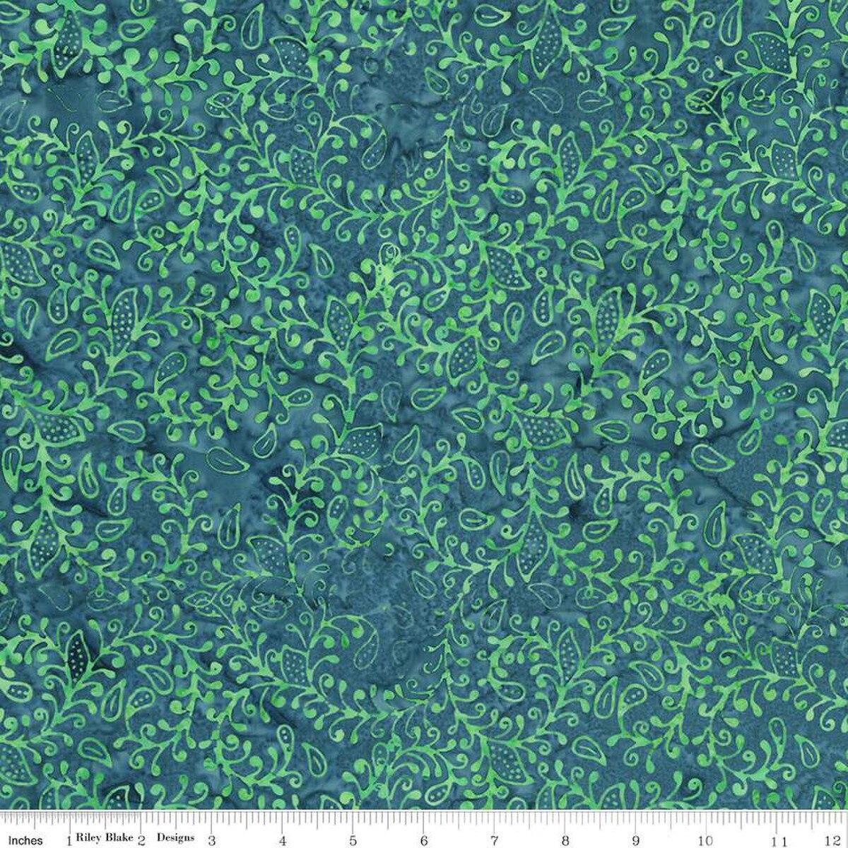 Expressions Batiks Carnival Glass Denim Bijou