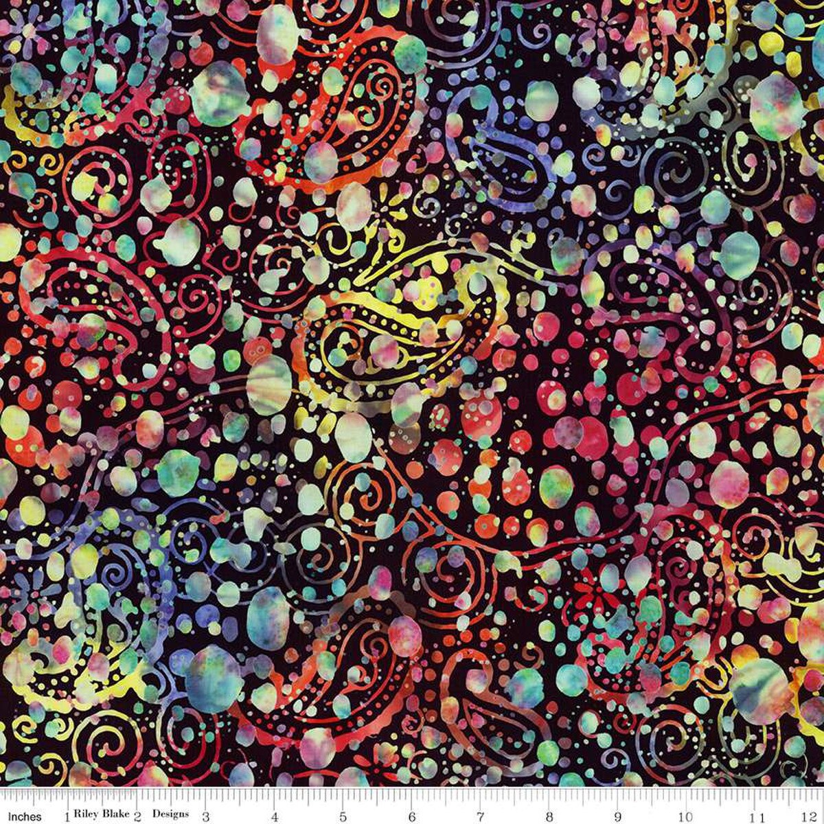 Expressions Batiks Splatter Tie Dye