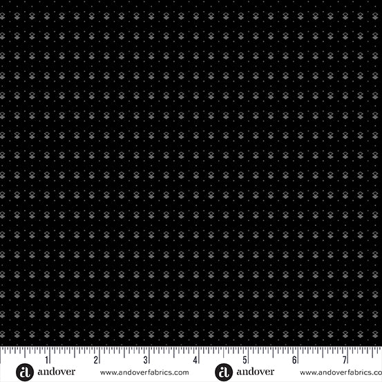 Black on Black II-Black Floating Squares