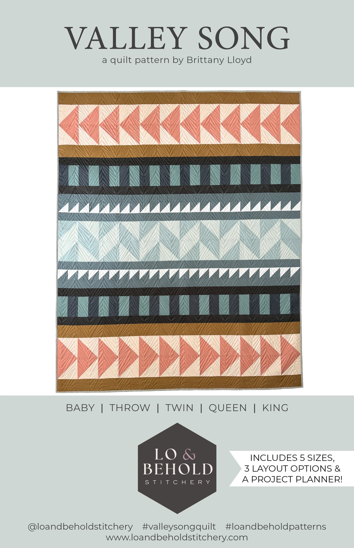 Valley Song Quilt Pattern