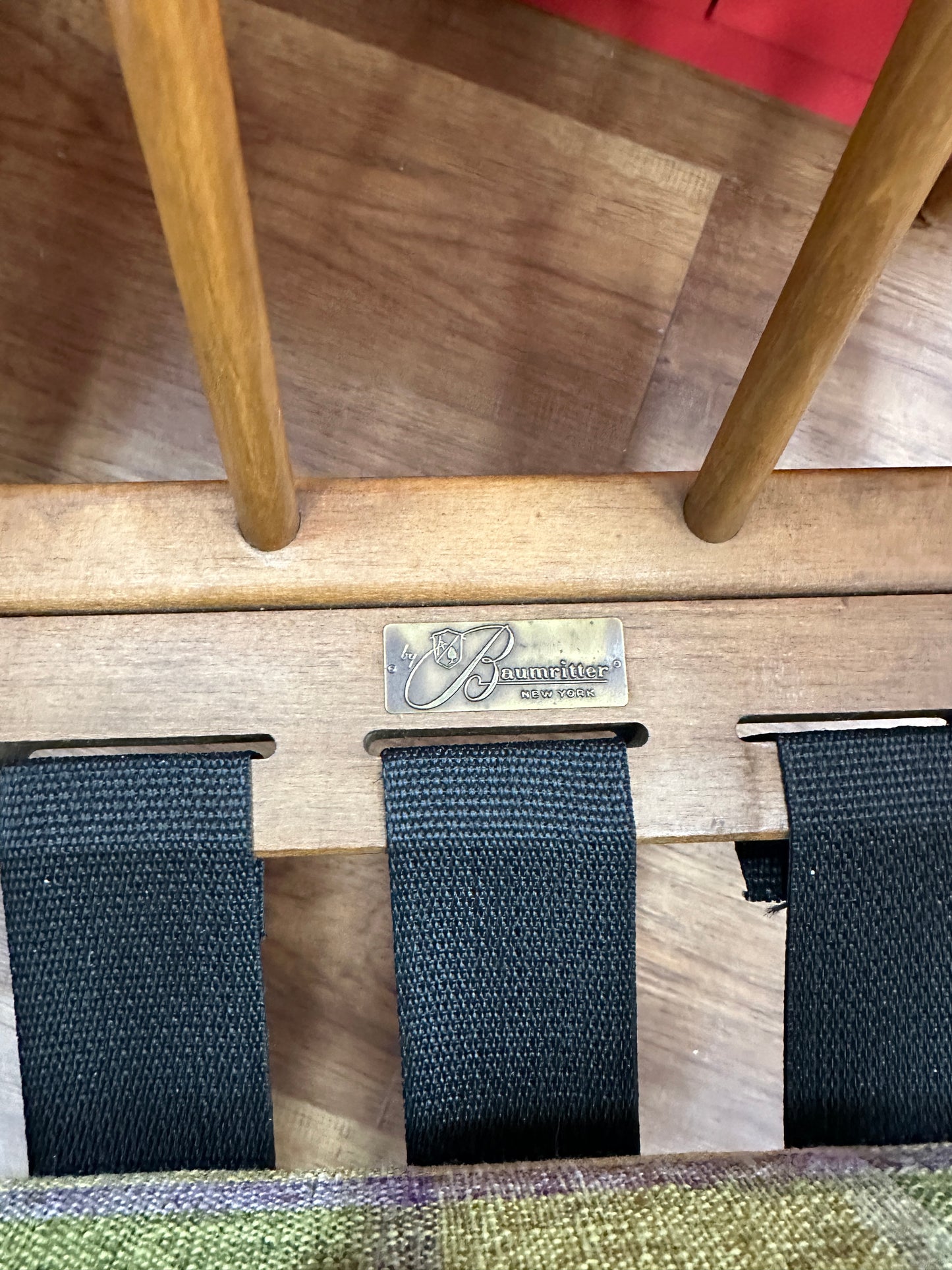 Vintage MCM Danish side chair set