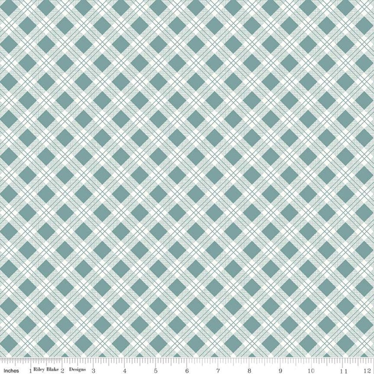 Bee Plaids - Hayride Scarecrow Teal