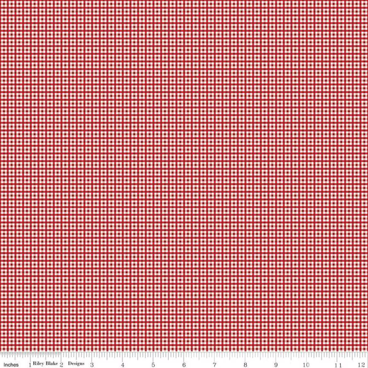 Bee Plaids - Hayride Barn Red