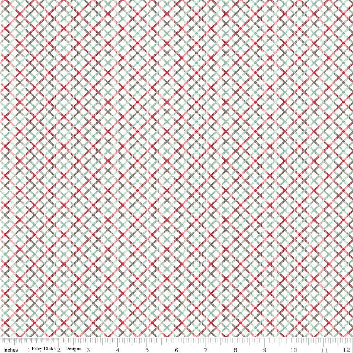 Bee Plaids - Homespun Sea Glass
