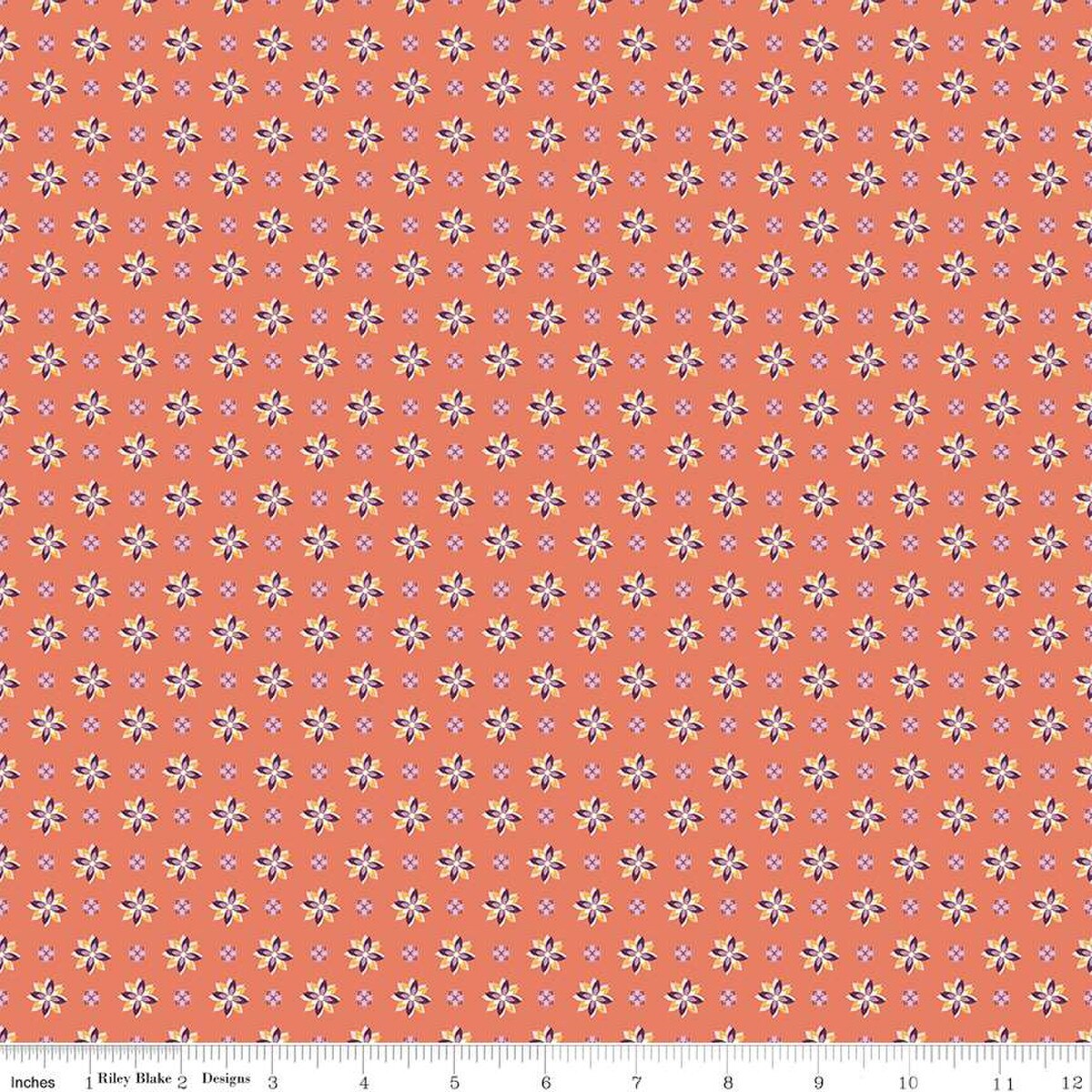 Juju's Petals Calico (Orange)