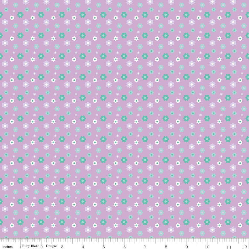 Patchwork Floral PURPLE