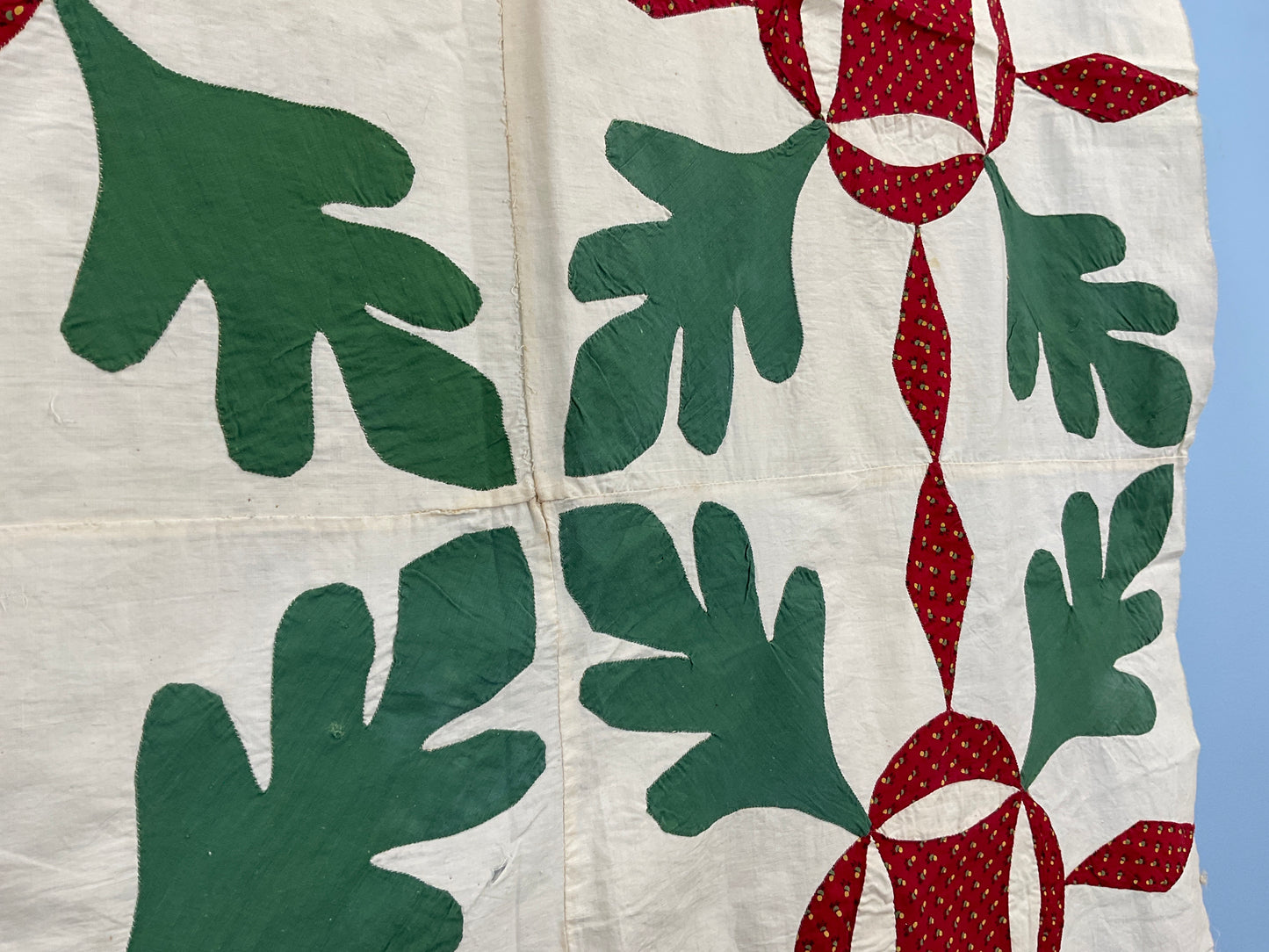 Antique Oak Leaf Quilt Top