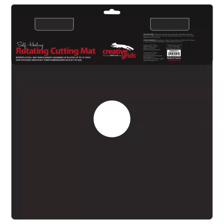 Creative Grids Self-Healing Rotating Rotary Cutting Mat 14in x 14in