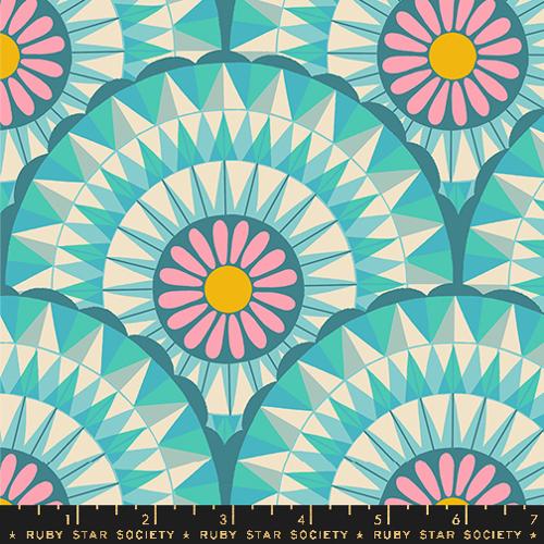 Carousel - Geometrics (Turquoise)