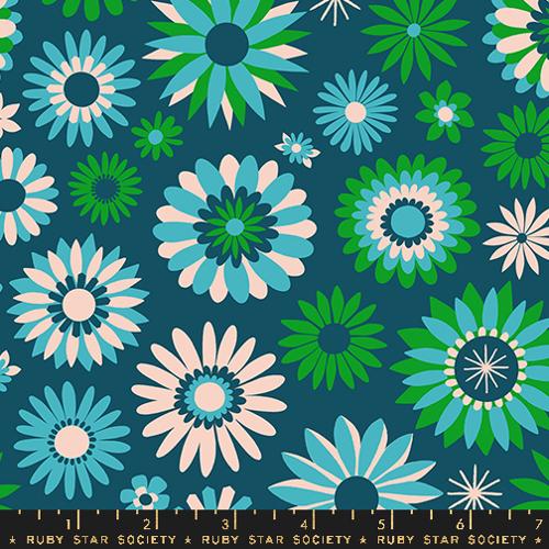 Carousel - Kaleidoscope 30s (Dk Blue)