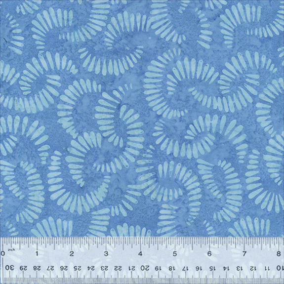 BATIK-Citrus Slices (Periwinkle)