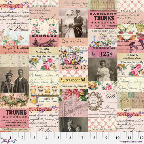 Pink Peace Quilt Kit featuring Tim Holtz Palette Pink