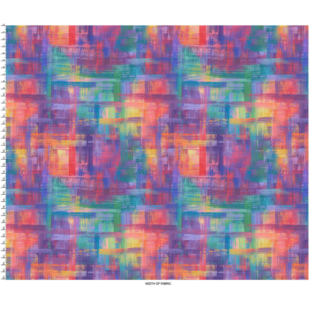 Colorfield 108" Wideback (Rainbow)