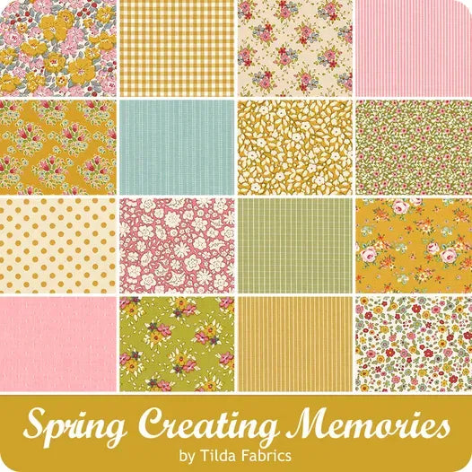 Tilda-Creating Memories Charm Pack (Spring & Easter Pastels)