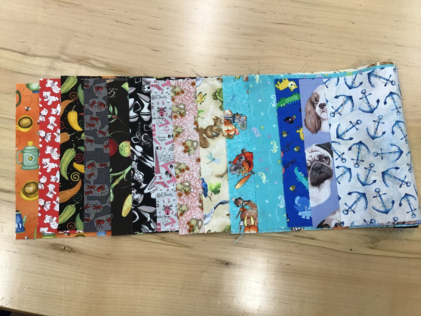 Fussy Cut Fat Eighth Bundle