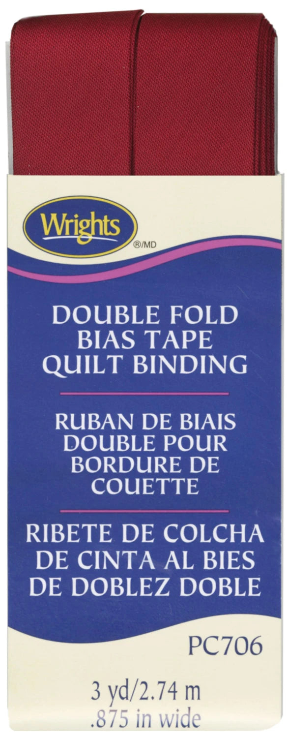 Double Fold Bias Tape Quilt Binding