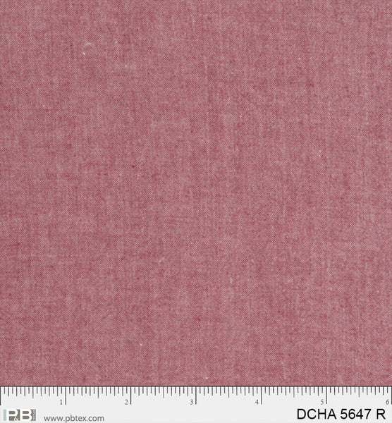 Dreamweaver Chambray (Red)