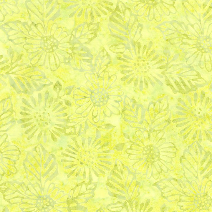 BATIK-Daisy Flowers (Palm)