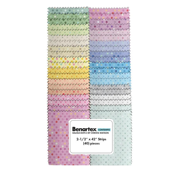 Dazzle Dots 2-2.5" Strippies