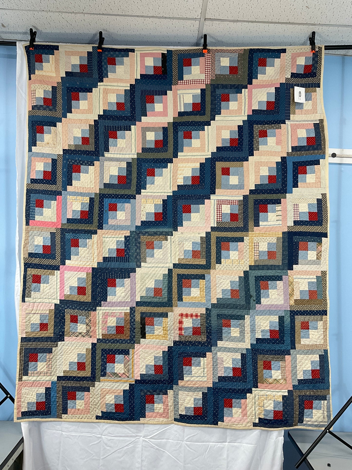 Antique Log Cabin Quilt