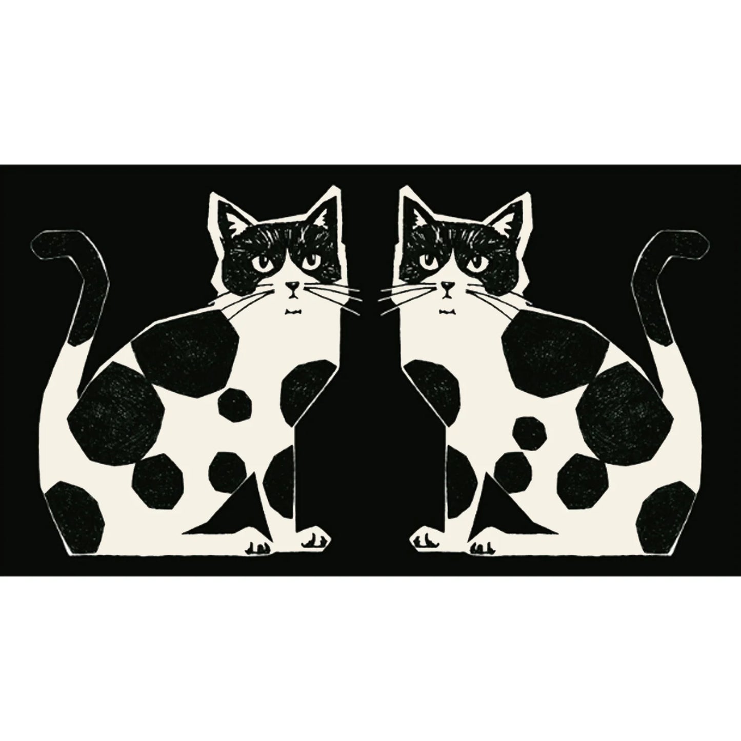 Neko Noe - Two Cat Panel