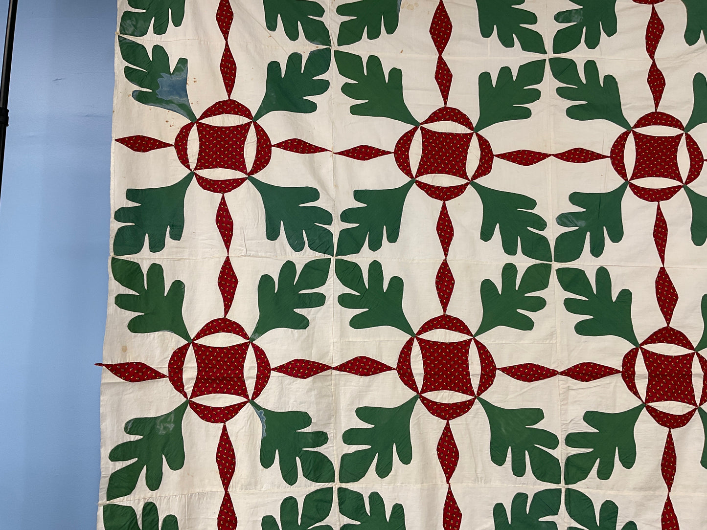 Antique Oak Leaf Quilt Top