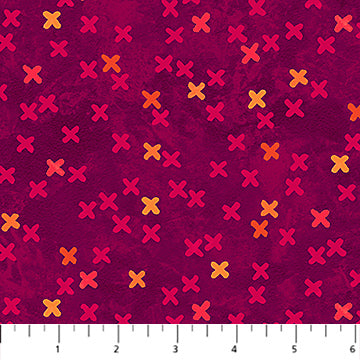 Hugs & Kisses - Flannel - Red Multi