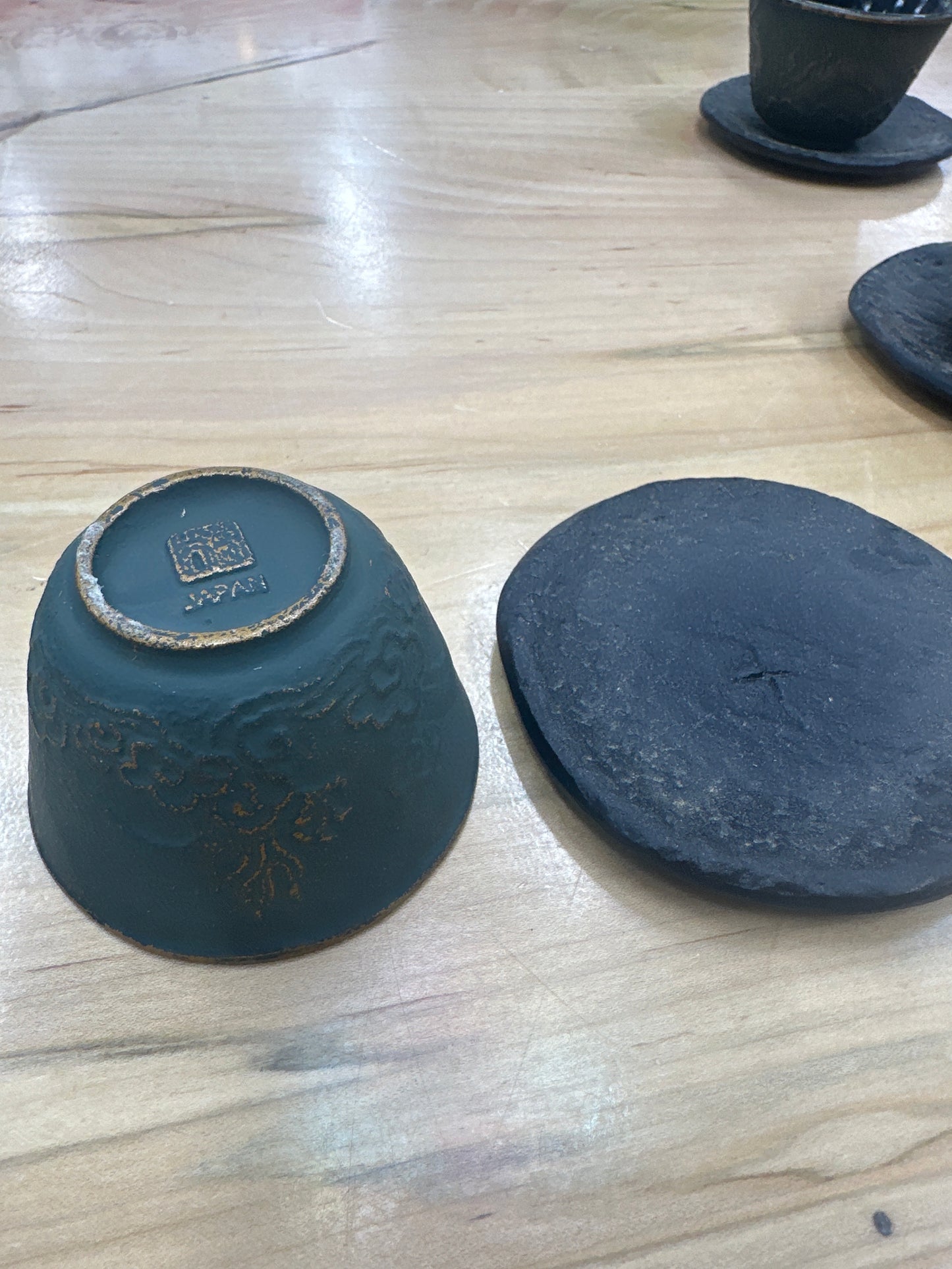 Vintage Japanese Teavana Cast Iron Tea Set