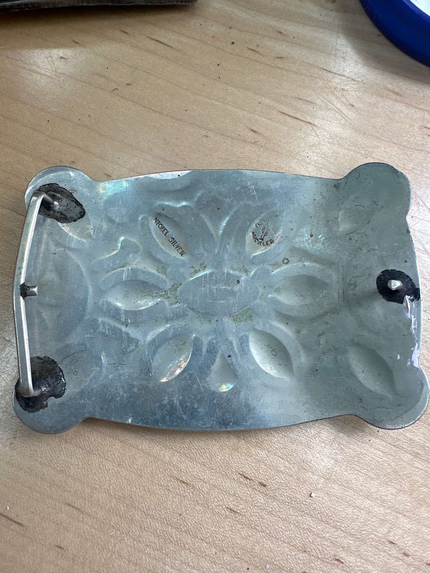 Vintage Native American Indian style belt buckle